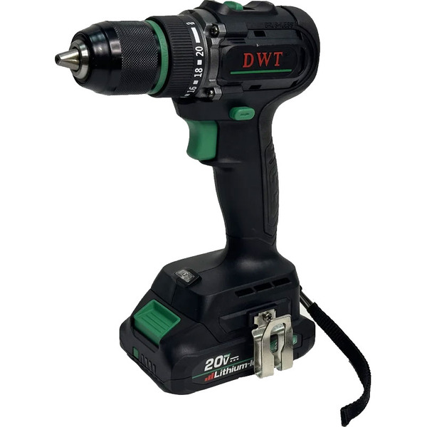 Дрель-шуруповерт аккумуляторная DWT ABSP-20 DNF-2 BMC