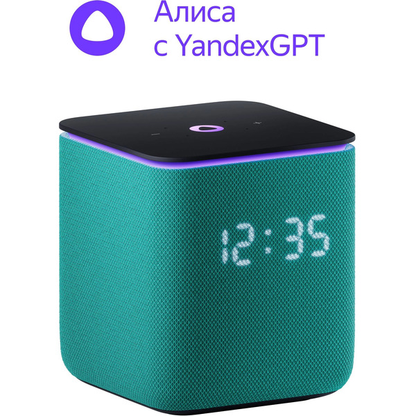 Умная колонка Яндекс Станция Миди (YNDX-00054EMD) изумрудный