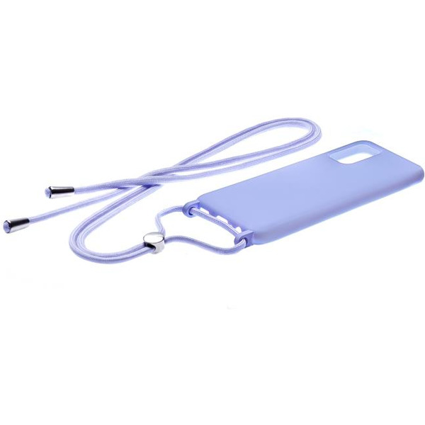 Бампер Bingo Lanyard для Samsung Galaxy A03s (фиолетовый)