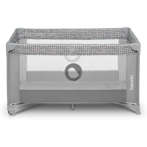Кровать-манеж Lionelo Stefi (Grey Concrete Multicolor)