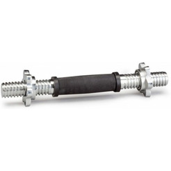 Гриф для штанги Atlas Sport Dumbbell bar 25*350 (резиновая ручка)