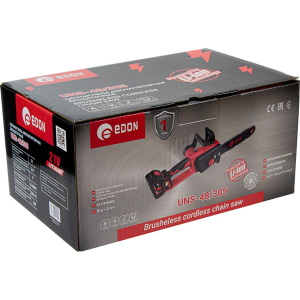 Пила Edon UNS-48/305 (с 1-м АКБ)