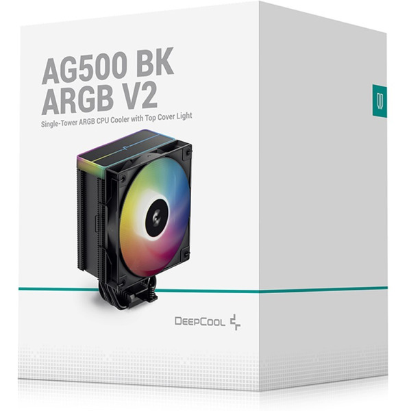 Кулер для процессора DeepCool AG500 BK ARGB V2 R-AG500-BKAMMN-GJD