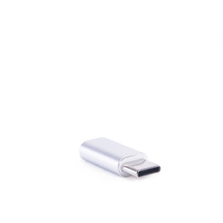 Переходник ATOM USB Type-C 3.1 - USB B micro (серебристый)