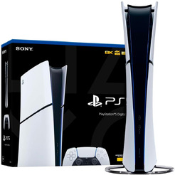 Игровая приставка Sony PlayStation 5 Slim Digital Edition 825GB + кабель Rexant 11-1101