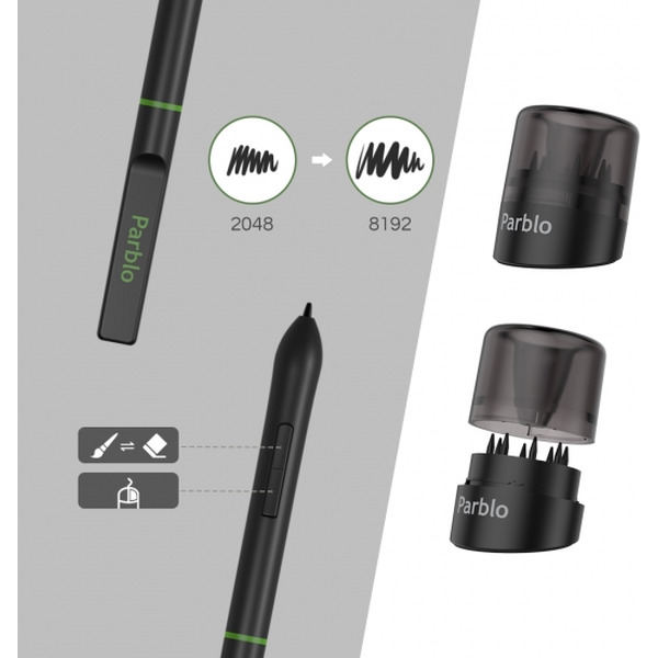 Графический планшет Parblo A610 Plus V2