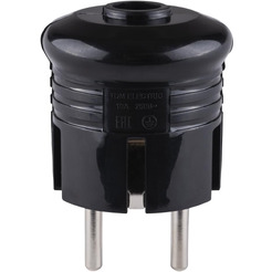 Вилка круглая TDM ELECTRIC SQ1806-0200