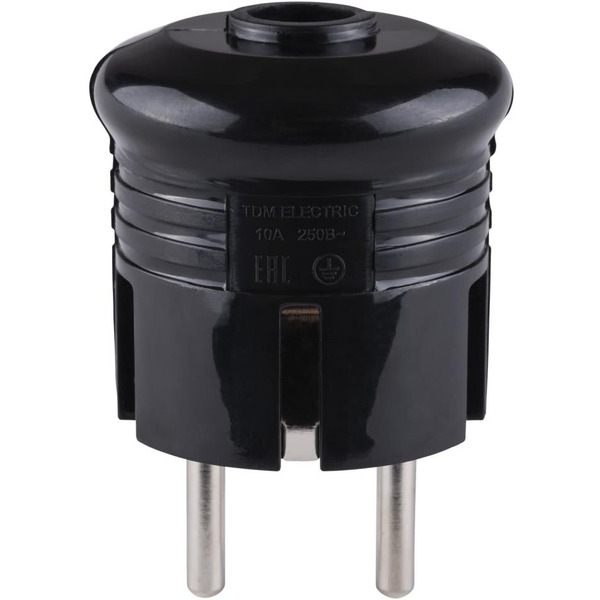 Вилка круглая TDM ELECTRIC SQ1806-0200