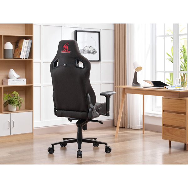 Игровое кресло Evolution Nomad (черный/красный)