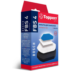 Комплект фильтров для пылесосов TOPPERR 1154 FBS 4