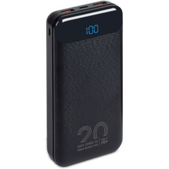 Внешний аккумулятор с дисплеем RIVACASE VA2580 (20000 mAh) черный