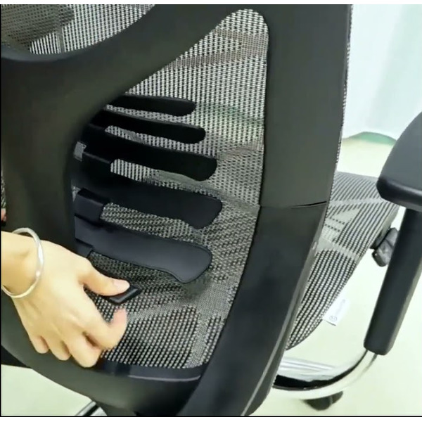 Кресло компьютерное EVOLUTION FISHBONES PRO Grey