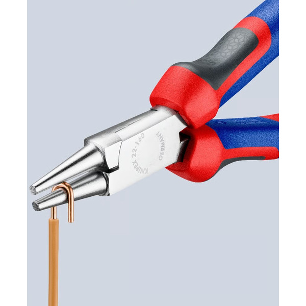 Круглогубцы ювелира с режущей кромкой Knipex 22 05 160