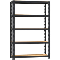 Стеллаж металлический MZ-Profil 180x120x40x5 (RAL9011)