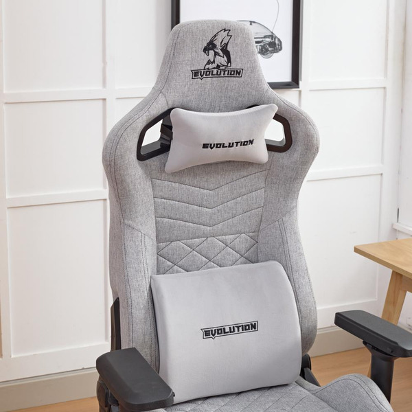 Игровое кресло EVOLUTION CONQUEROR FABRIC Grey