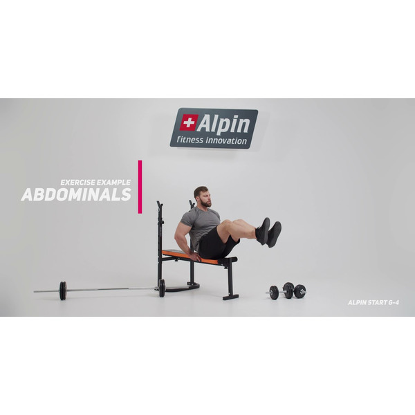 Скамья под штангу Alpin G-4 Start