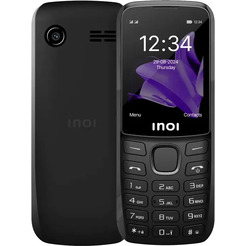 Мобильный телефон INOI 244 Modern Plus 4G +ЗУ WC-112 (черный)