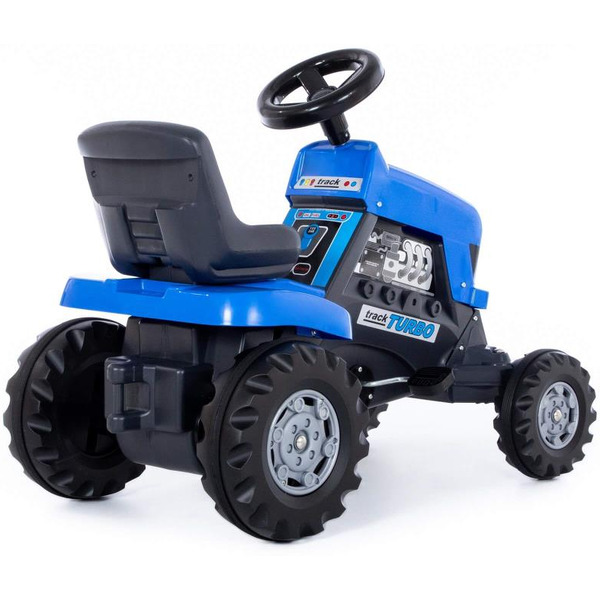 Каталка-трактор с педалями Полесье Turbo 84620
