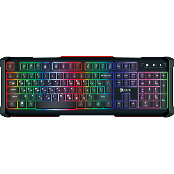 Клавиатура Oklick 717G Black Death
