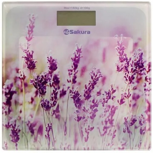 Напольные весы Sakura SA-5072LF (лаванда)