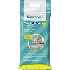 Салфетки для экранов Defender CLN 30202