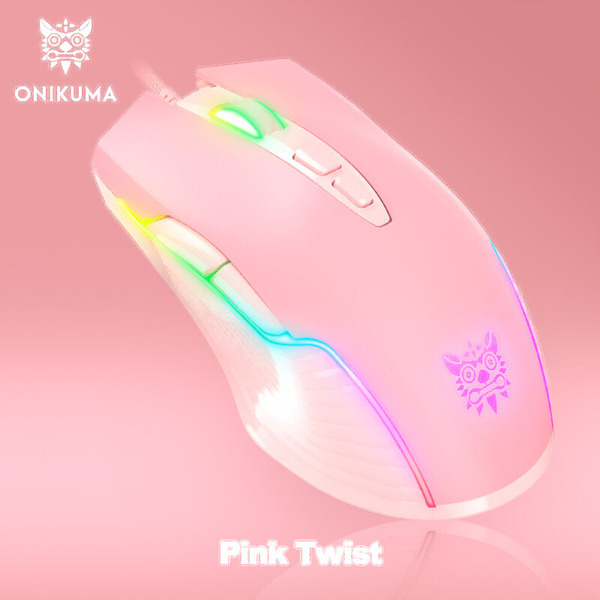 Игровая мышь Onikuma CW905 Pink Twist