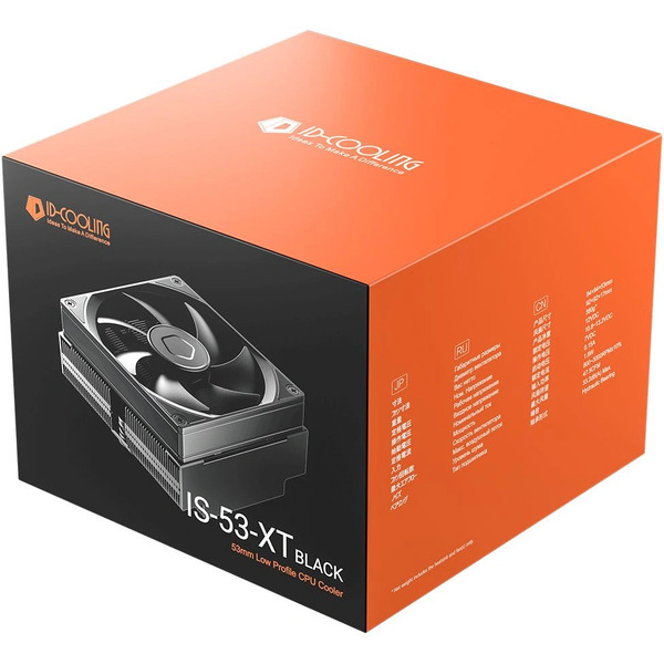 Устройство охлаждения(кулер) ID-Cooling IS-53-XT Black