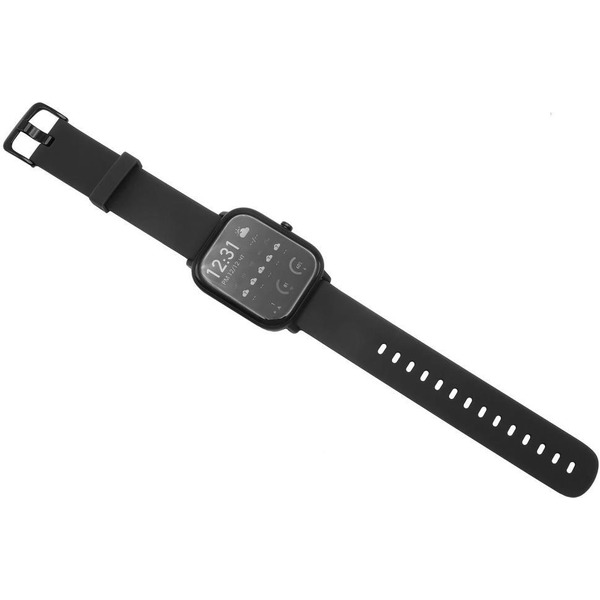 Ремешок Bingo Silicone для Amazfit Bip/GTS/GTR 42mm/Ширина 20мм Черный