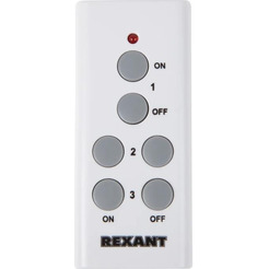 Радиоуправляемая розетка c пультом Rexant RX-003 10-6030