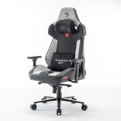 Кресло компьютерное EVOLUTION ASSETTO GT Monza Black-Grey