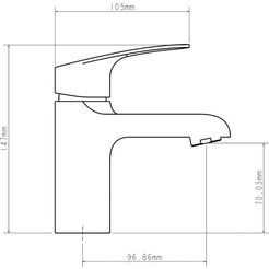 Смеситель для умывальника ECONOCE EC0250