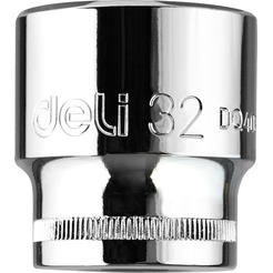 Головка торцевая шестигранная Deli EDQ4032