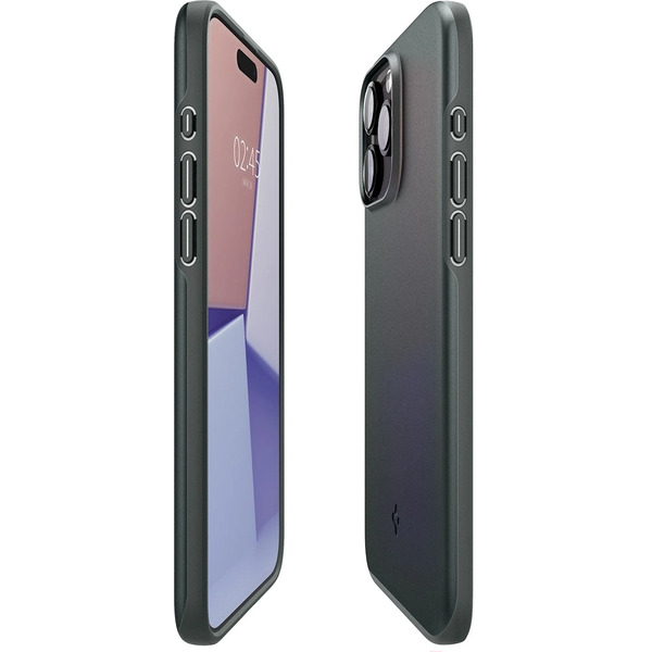 Чехол Spigen Thin Fit для iPhone 15 Pro Max Зеленый (ACS06548)
