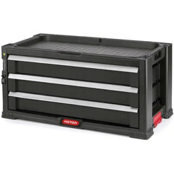 Комод пластиковый для хранения инструментов Keter 3 DRAWERS PLAS 17199302