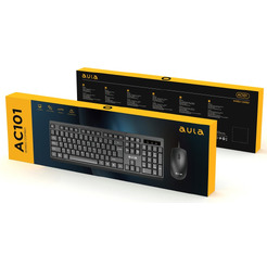 Комплект клавиатура + мышь AULA AC101