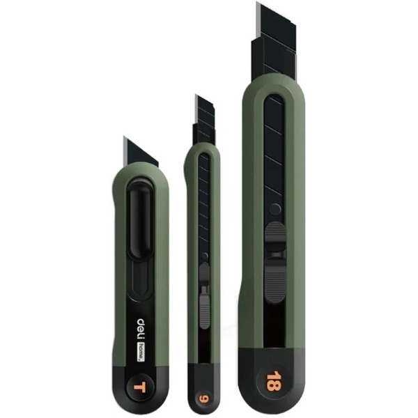 Набор ножей строительных Deli EHT4003L