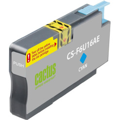Картридж струйный Cactus CS-F6U16AE 953XL (голубой)