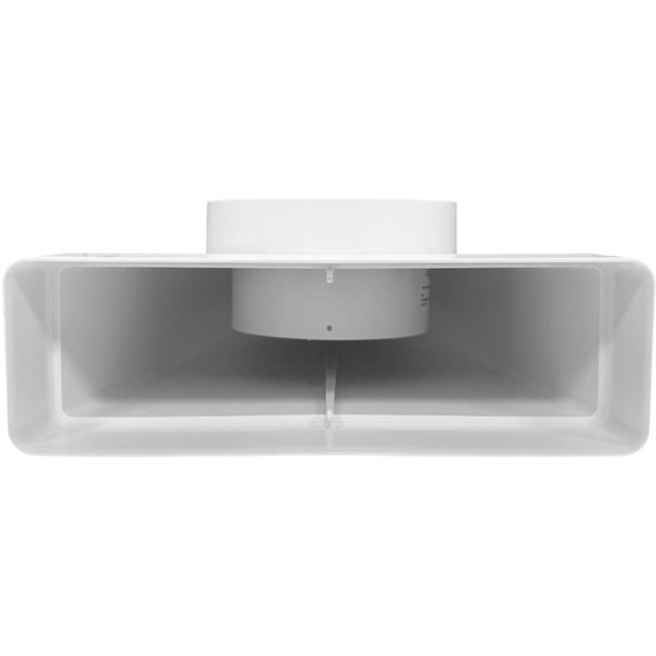 Вентиляционная решетка HOMY AIR круглый AO150WR d150 (белая)