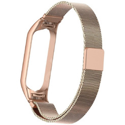 Ремешок Bingo Magnetic для Xiaomi Mi Band 3/4 Розовое золото