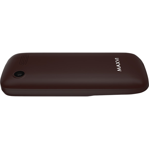 Кнопочный телефон Maxvi K20 (коричневый)