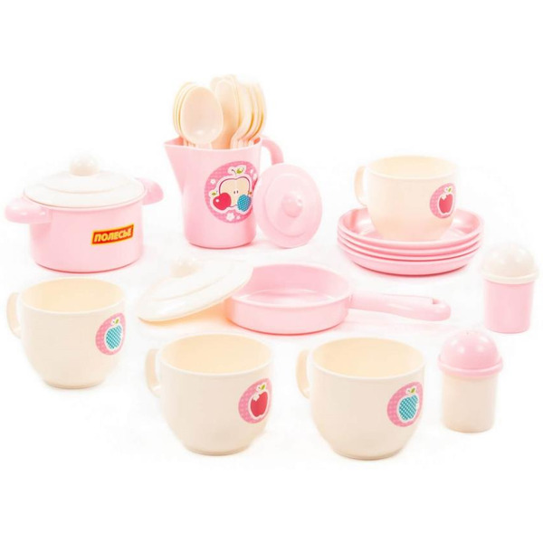 Набор игрушечной посуды Полесье Хозяюшка 80141 (на 4 персоны)