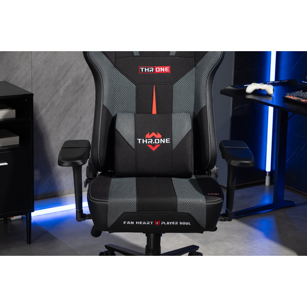 Кресло компьютерное EVOLUTION Throne Dark Grey