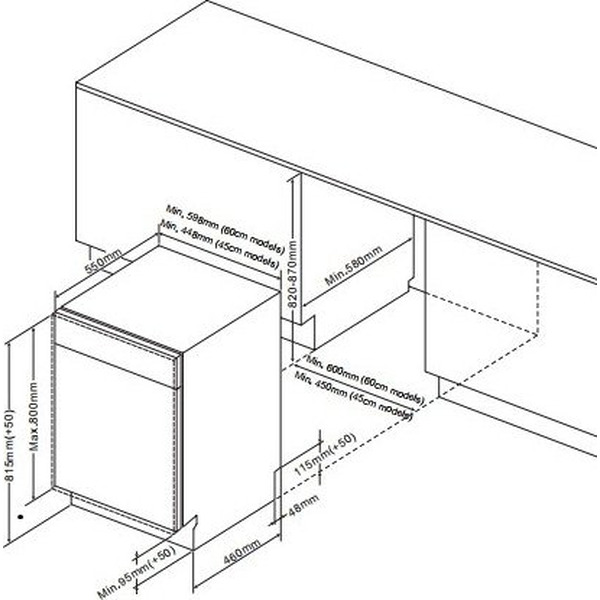 Посудомоечная машина SCHTOFF SVB 60148 IMAFL