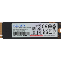 Накопитель SSD A-Data SLEG-860-2000GCS