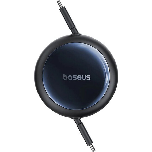 Кабель Baseus Nomos Retractable Retractable Cable USB Type-C - USB Type-C 100W (1.5 м, черный)