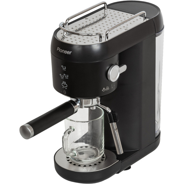 Рожковая кофеварка Pioneer CM109P (черный)