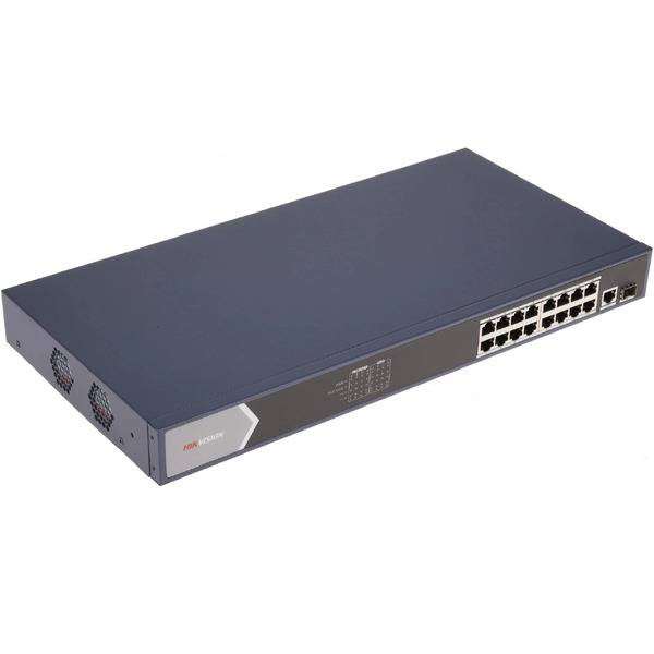 Неуправляемый коммутатор Hikvision DS-3E0518P-E