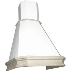 Кухонная вытяжка Elikor Пергола 60П-650-П3Л (бежевый/дуб неокрашенный)