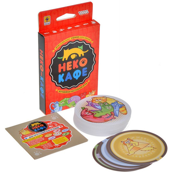 Настольная игра HOBBY WORLD Неко-кафе 915891