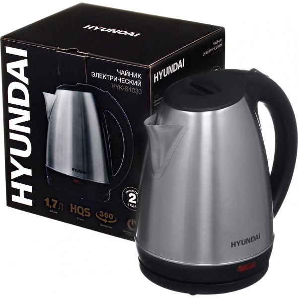Электрический чайник Hyundai HYK-S1030